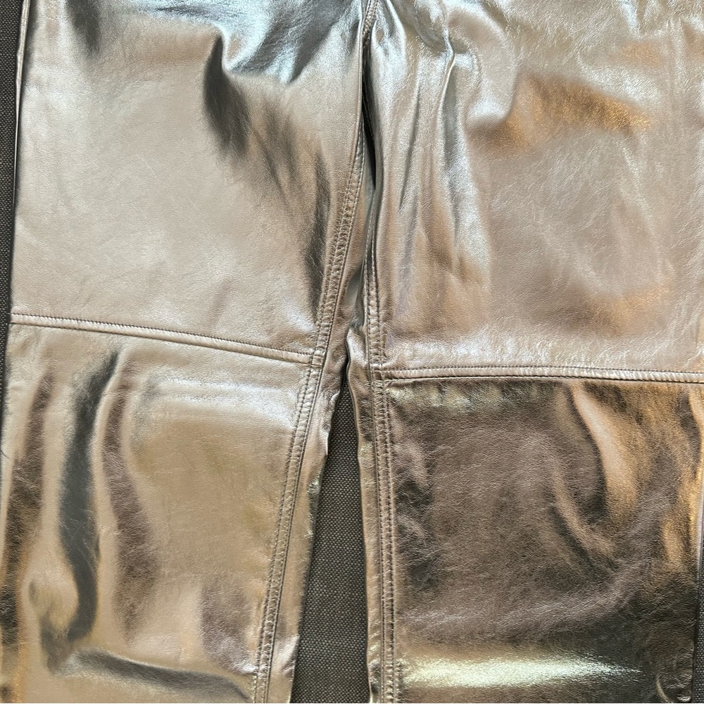 Shiny Silver Pants View 3